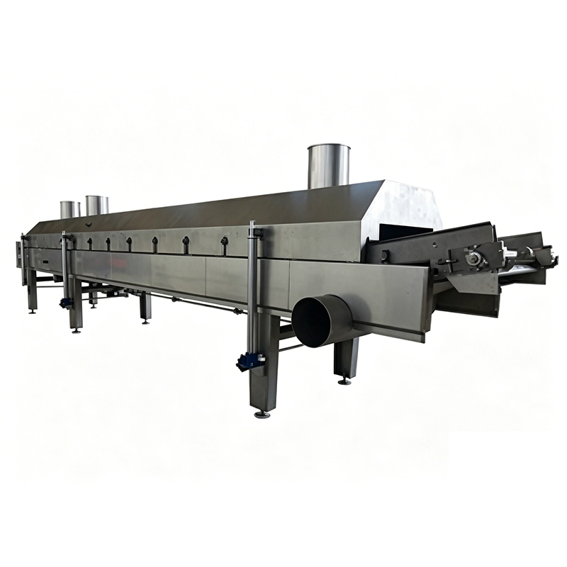 Oil Curtain Frying Machine